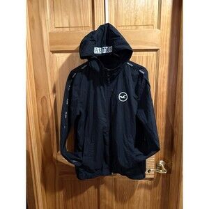 Hollister wind breaker size Men’s Medium Black